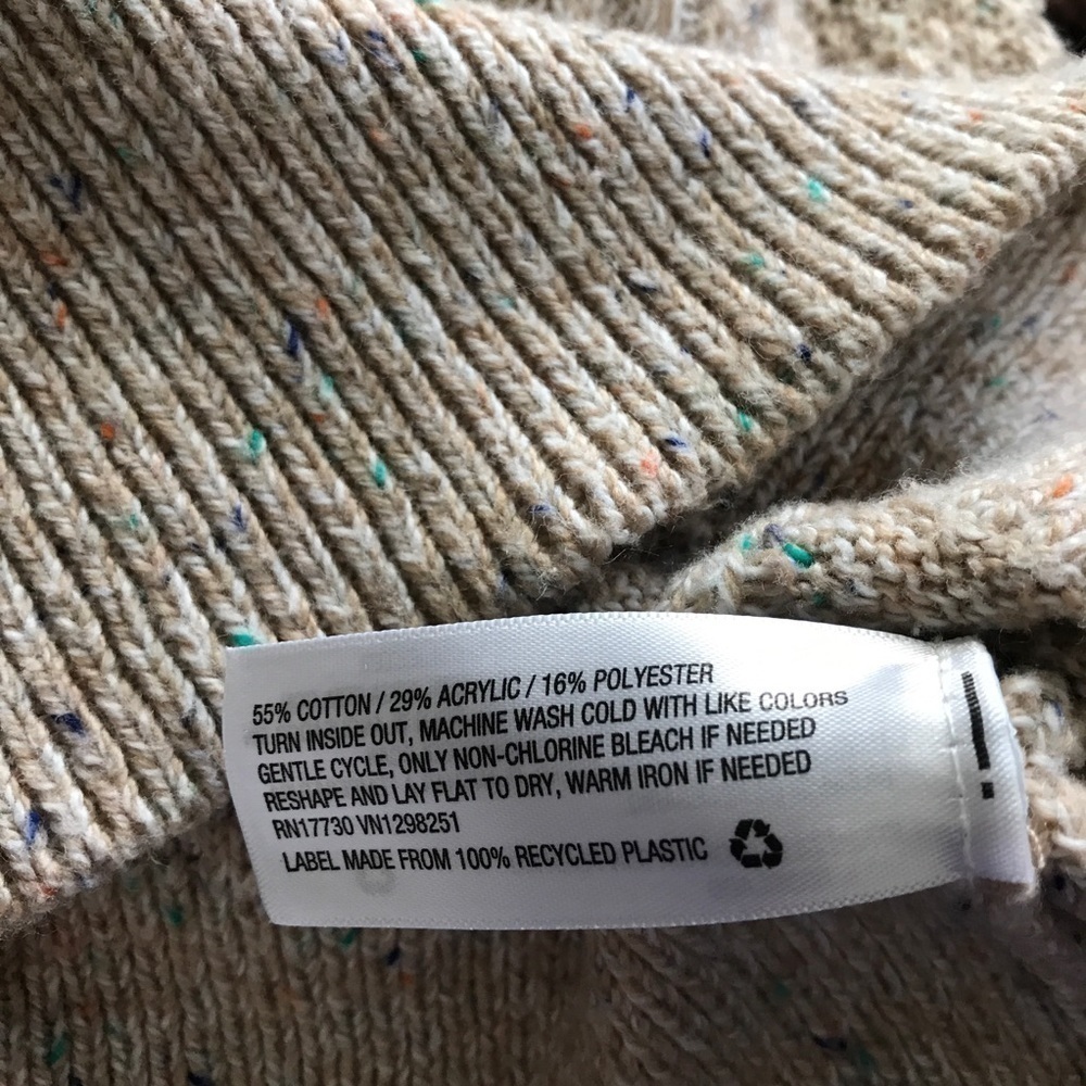 3/$15 Mossimo supply co beige knit sweater (T5) - Picture 8 of 8